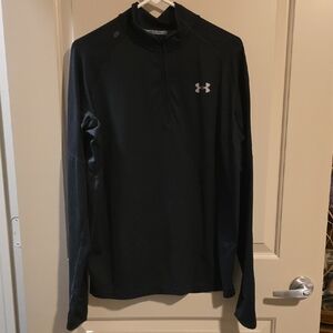 Under Armour Black Quarter Zip Pullover